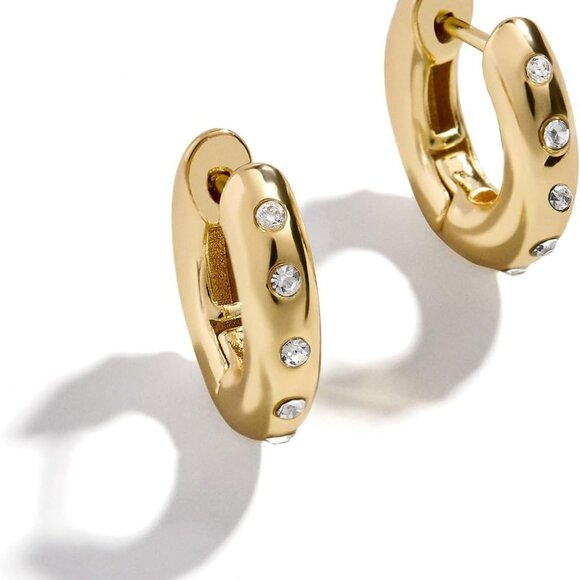 Jewelry - Huggie Earrings Gold-Plated Small Hoop Jewelry for Women Gift